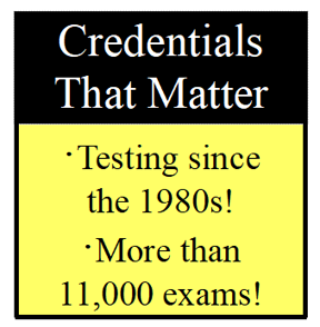 Lawndale lie detector test credentials